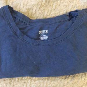 Pink crew neck t shirt